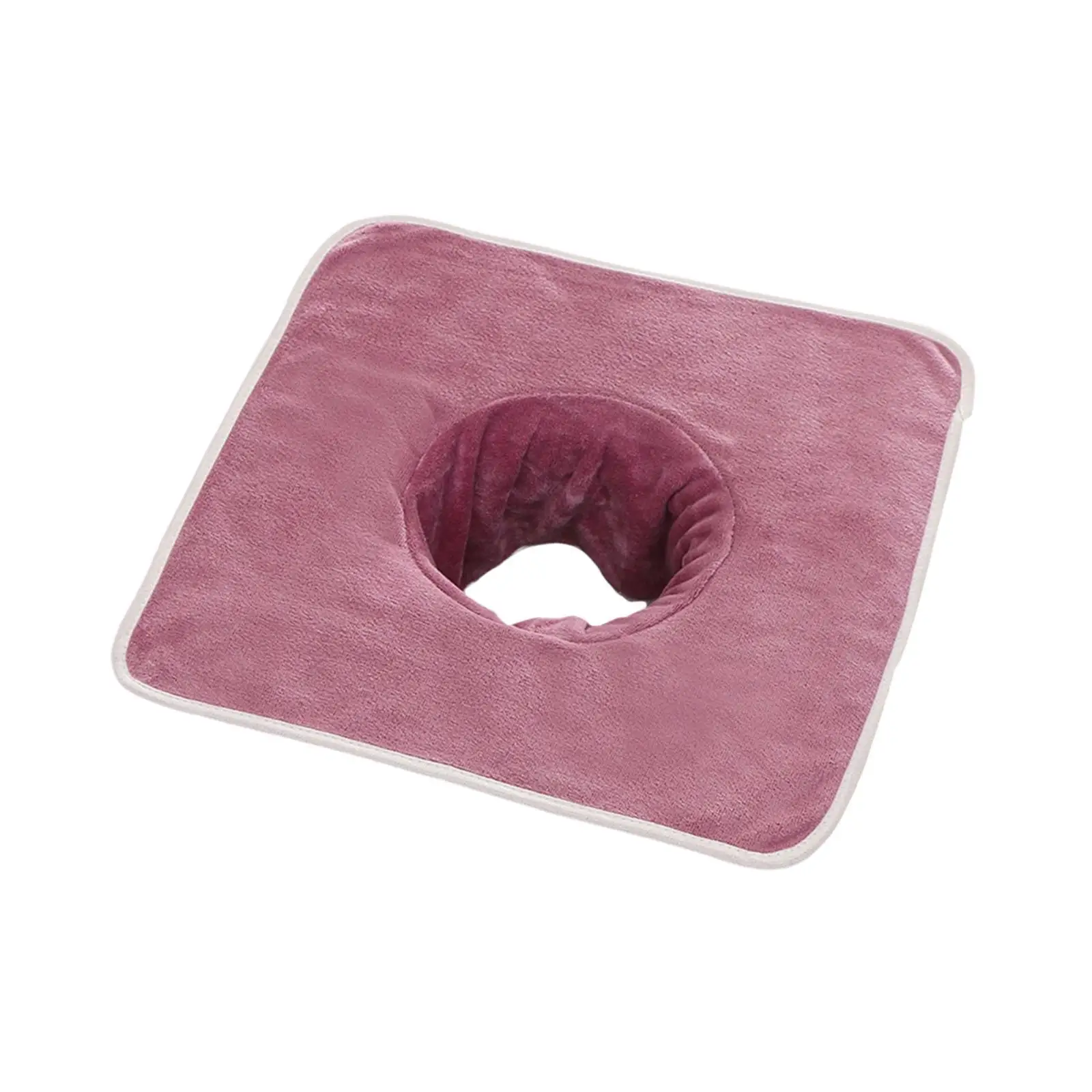 Spa Bed Head Curtain Pad Absorbent Massage Table Cover Sheet for Beauty Salon and Comfortable Lying