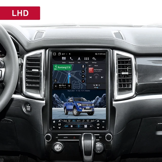 

12.3inch Android 13 For Ford Everest Ranger Raptor 2015-2022 Car Radio Multimedia Player with Touch Screen Stereo Navigation
