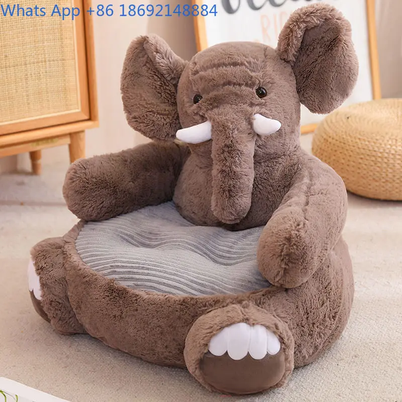 Elephant Rabbit Monkey Pet Sofa Cartoon Toy Pink Pig Lazy Cute Small Sofa Seat