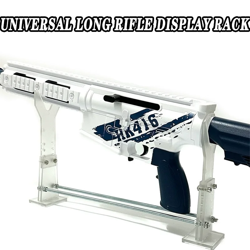 Support de présentation réglable pour fusils, support transparent pour armes à feu jouets, accessoires Airsoft