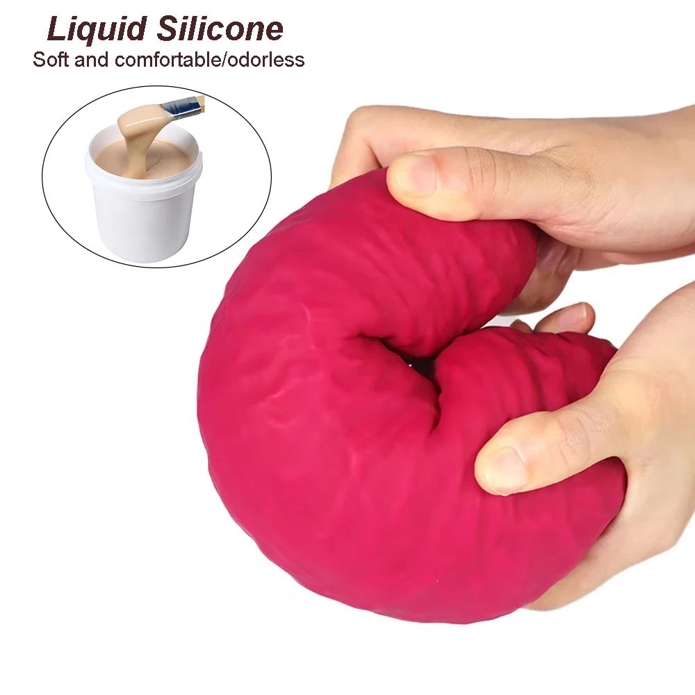 Huge Liquid Silicone Anal Plug For Anal Dilatation And Pleasure_voghion.com