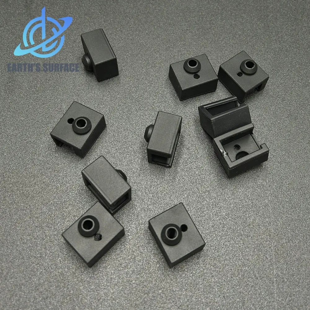 3D Printer Parts 3/5/10Pcs Ender 3 S1/ S1 Pro Heating Block Silicone Cover Hotend Nozzle Sock For Sprite 3D Printer Extrude Part