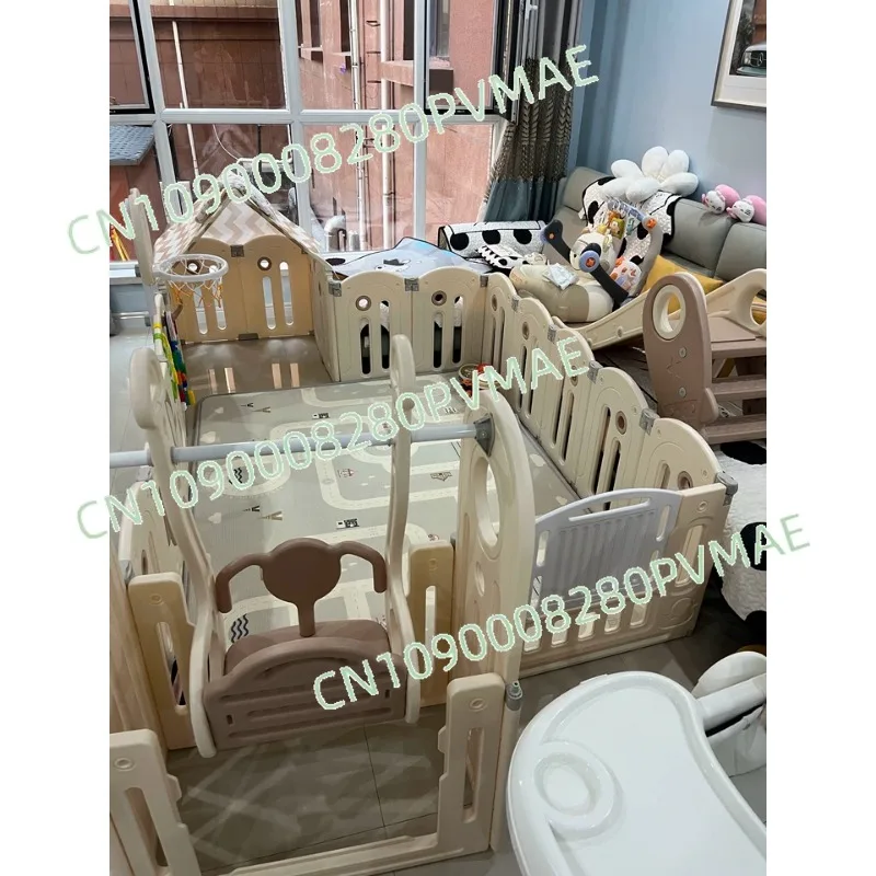 

Fence guardrail Children's ground Indoor household guardrail Crawling mat