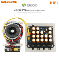 ZEROZONE Upgrade HIFI Low noise Linear power supply module For ZIDOO Z1000 Pro 4K Blu-ray Ultra HD Player