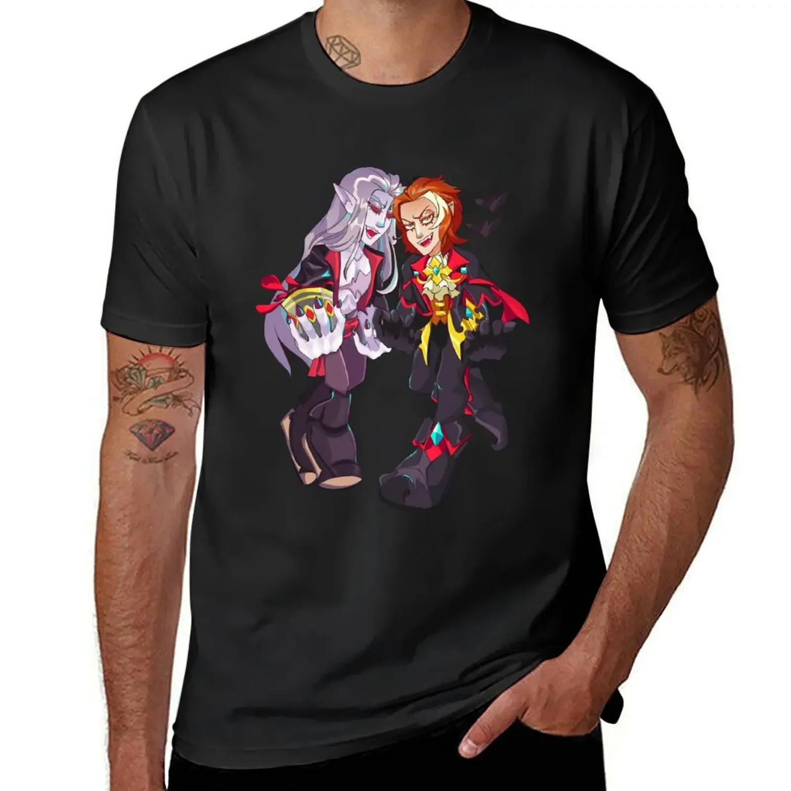 Brawlhalla Halloween! Volkov and Caspian T-Shirt customs korean fashion graphic shirts mens vintage t shirts