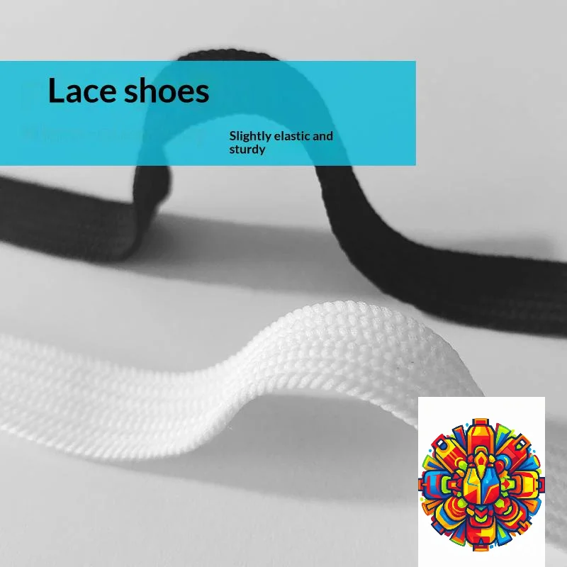 2CM Wide Fat Shoe Laces For Sneakers Fashion Colorfast Replacement Laces For Shoes Classic Cotton Rope Flat Laces