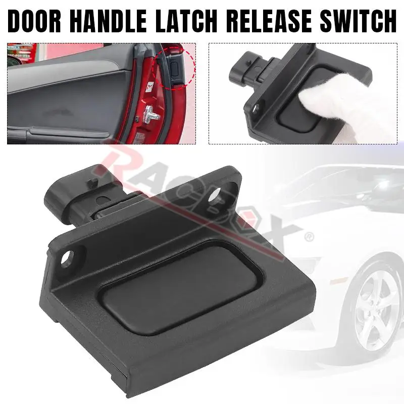 Car Exterior Door Latch Release Switch Pad for Chevrolet C6 Corvette 2005-2013 for Cadillac XLR 2004-2009 Replacement 22751230