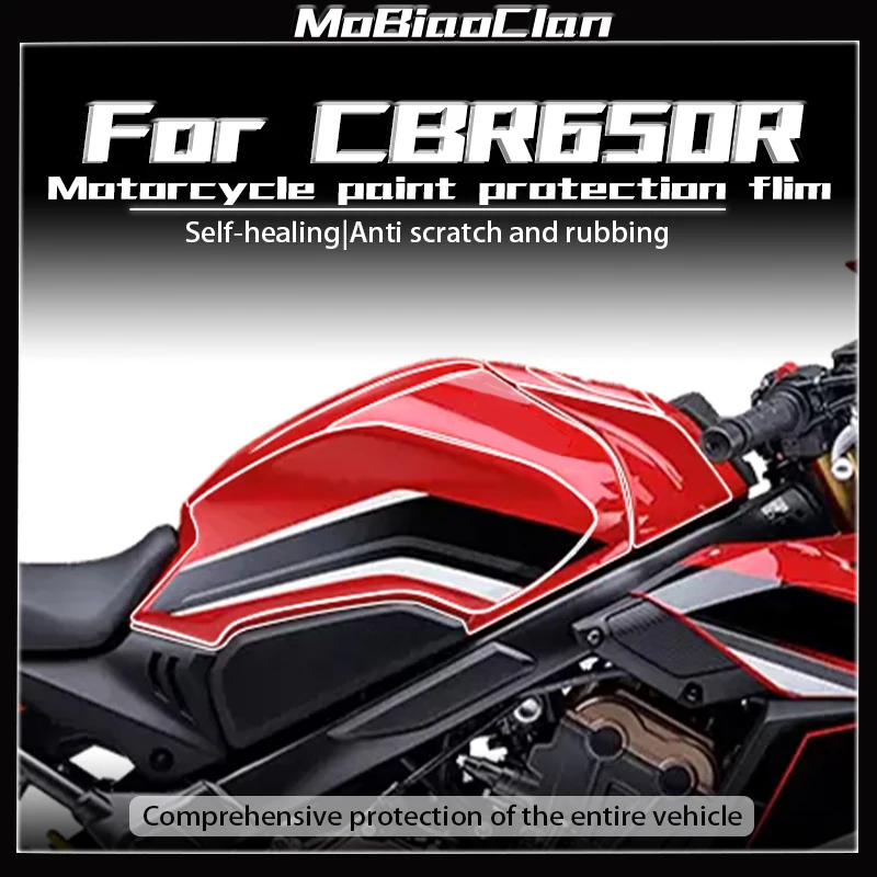 

For Honda CBR650R cbr650r 2021-2023 Invisible car cover body protective film transparent film modification accessories