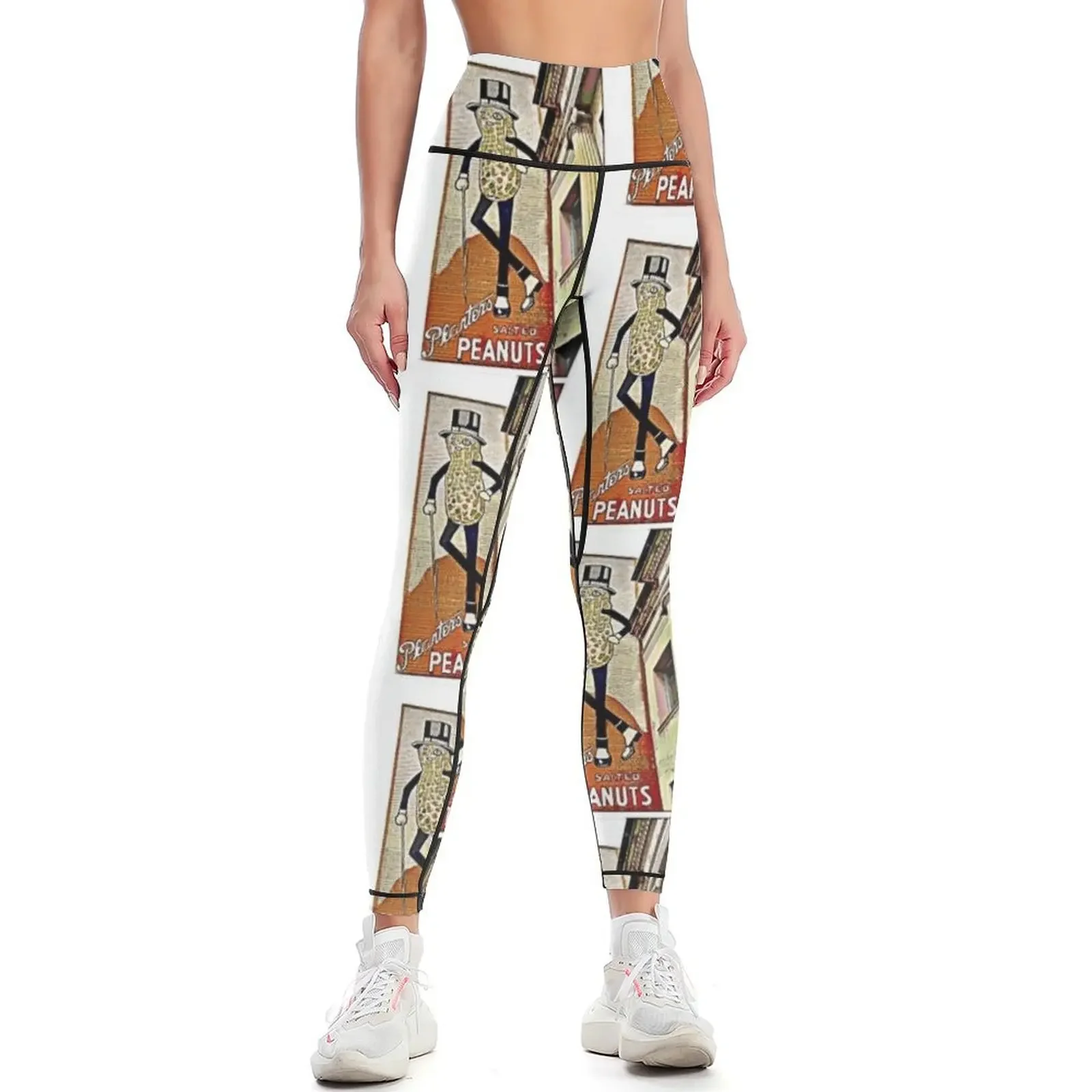 

Mr. Peanut Leggings Jogger pants leggins push up woman Womens Leggings