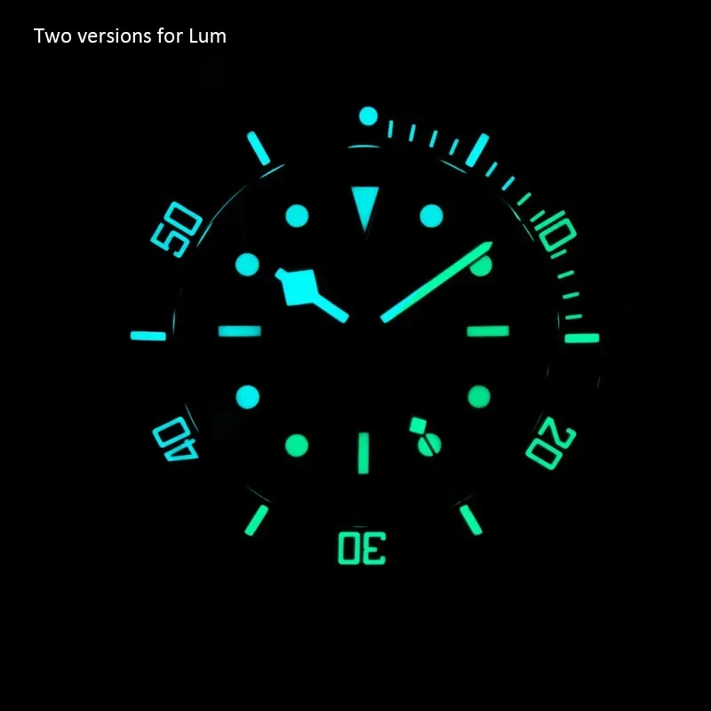 كرونوس ساعات رجالية فاخرة 41 مللي متر غواص BB58 خمر ساعات المعصم التلقائية أنثى نهاية الروابط الياقوت 20 بار مقاوم للماء BGW-9 Lum