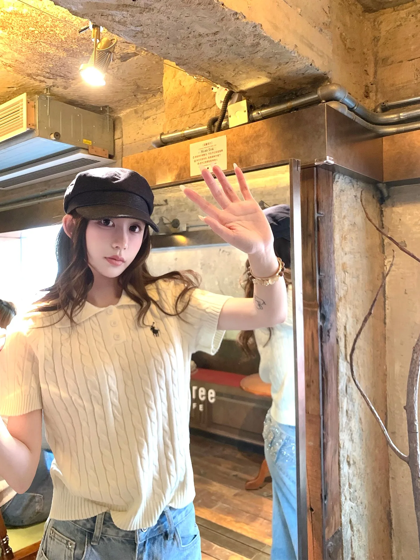 

Трикотажный топ с короткими рукавами Xueke, женская внутренняя одежда, повседневный стиль, весна-лето, облегающий крой, короткая трикотажная кофта до плеч