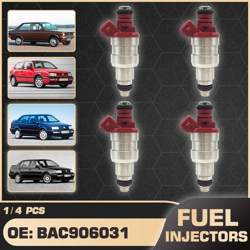 

1/4 Pcs For Volkswagen Derby Volkswagen Golf A3 Volkswagen Jetta A3 Volkswagen Vento A3 Engine Fuel Injectors Nozzle BAC906031
