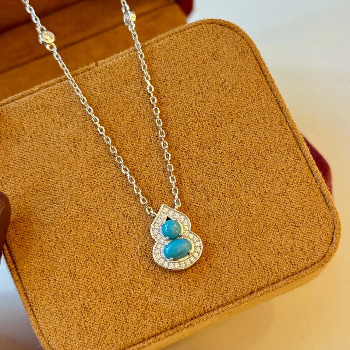 

Ожерелья в форме тыквы из 100% стерлингового серебра 925 пробы с цирконием AAA для женщин, ювелирные изделия