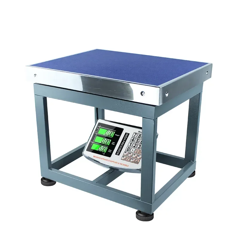 

Veidt Weighing 300kg 40*50 Cattle Chute and Weighing Platform Floor Scale for Pig Used Livestock Scale with Mavin NA2 Load Cell