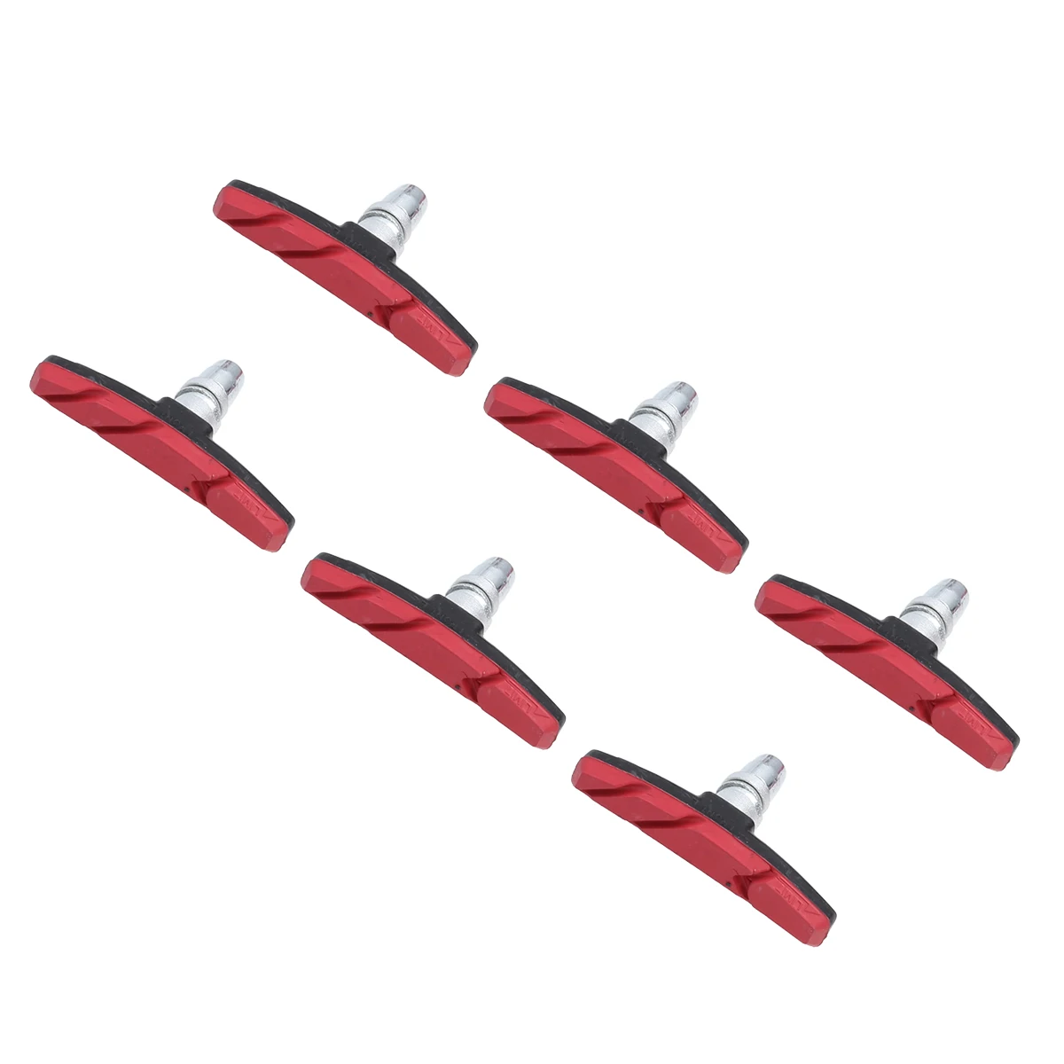 

Mountain Road Bike Brake Blocks Non-Slip Wear Resistant Front Brake Shoes For System Red For