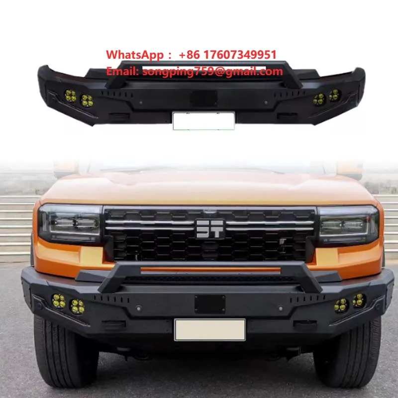 High Quality New Sport Front Bumper Heavy Duty Impact Resistant Steel for Chery Jetour G700