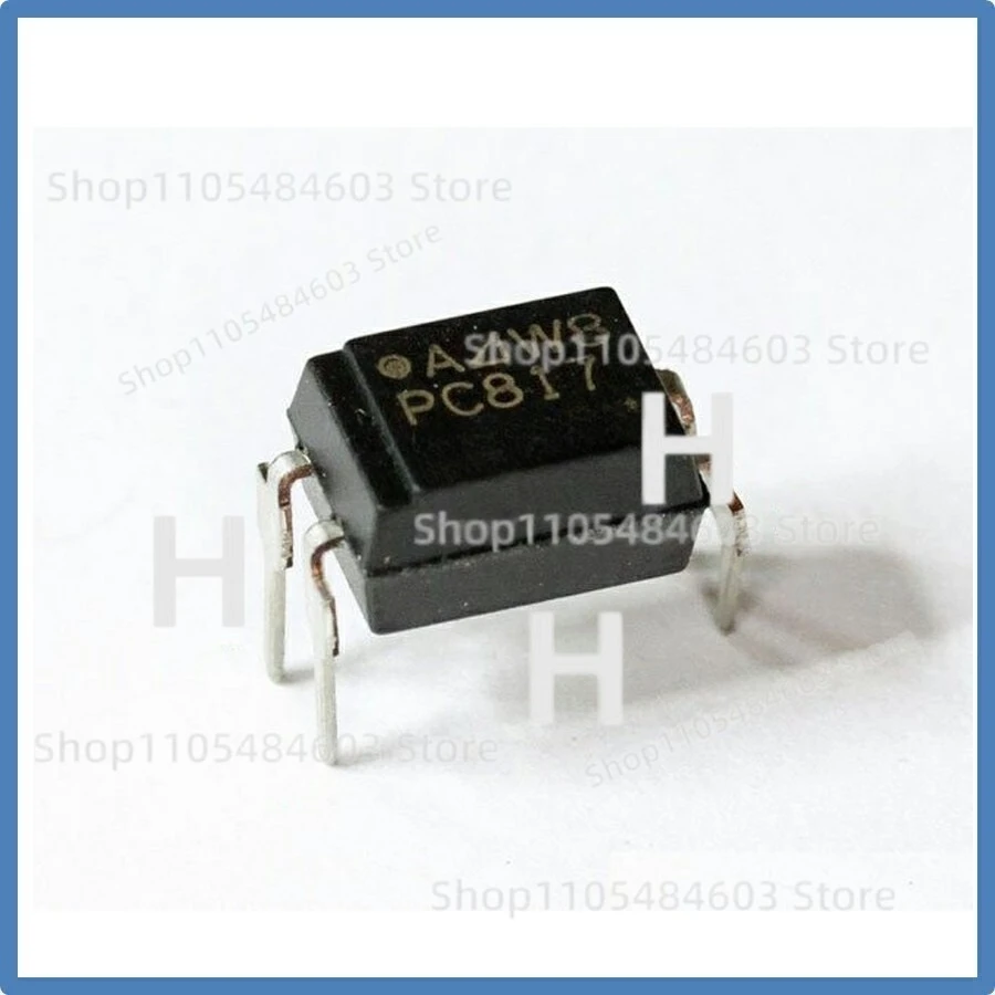 FTDW 10pcs PC817 DIP-4 80V 20mA OPTOCOUPLER Phototransistor DIP-4