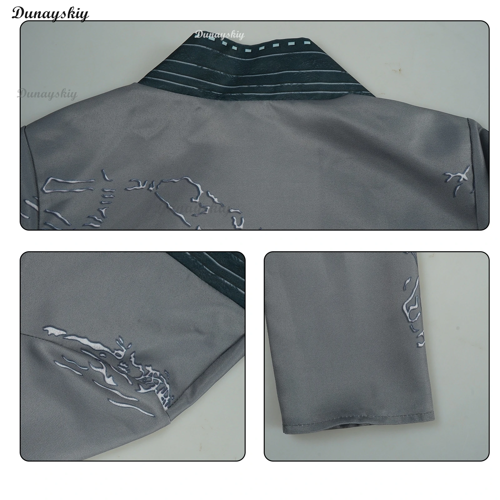 데스티드 원 코스프레 게임 블랙 신화 오공 코스프레 코스튬 유니폼 앞치마 마스크 소품 세트, 할로윈 파티 무대 복장