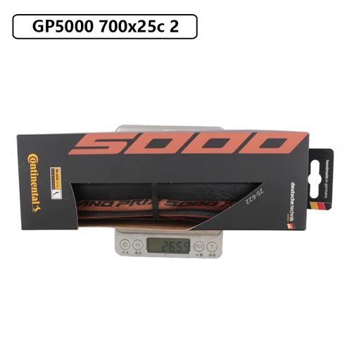 Imagen 2 del producto Continental Grand Prix 5000 GP5000 neumático de bicicleta de carretera 700x23C/25C/28C/30C/32C negro/amarillo/marrón neumático de bicicleta de carretera plegable