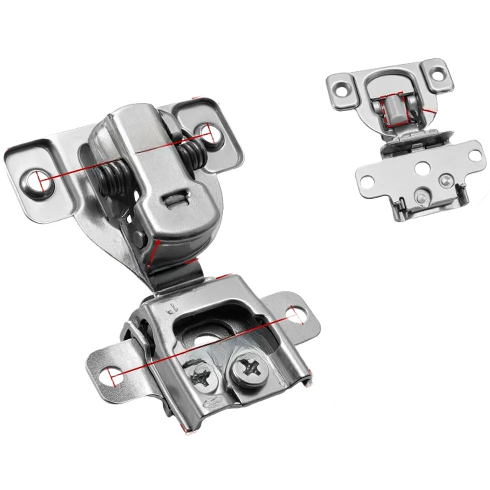 Silent Hydraulic Buffer Invisible Hinge with 3D Adjustment for Inward Opening Doors Offering Precise and Quiet Closure