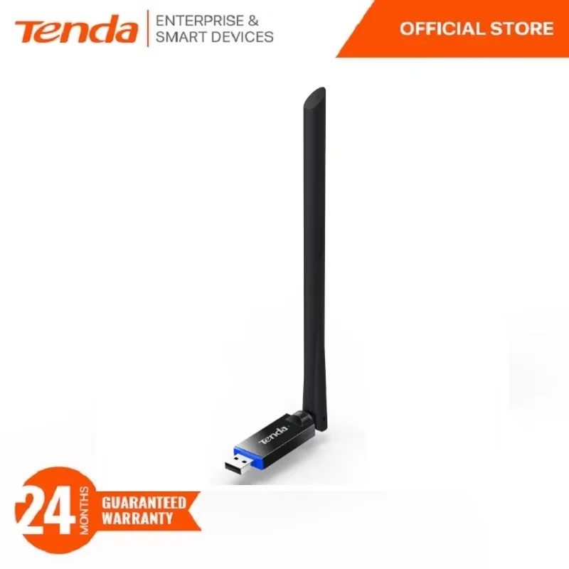 

Tenda U10 Powerful WiFi Adapter, Mini WiFi Adapter AC650Mbps, WiFi Adapter, 6dBi High Gain Antenna