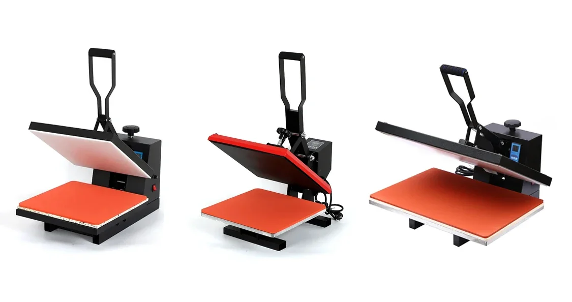 Flat 5 in 1sublimation Heat Transfer Machine Printing Machine on Clothes Heat Press Machines