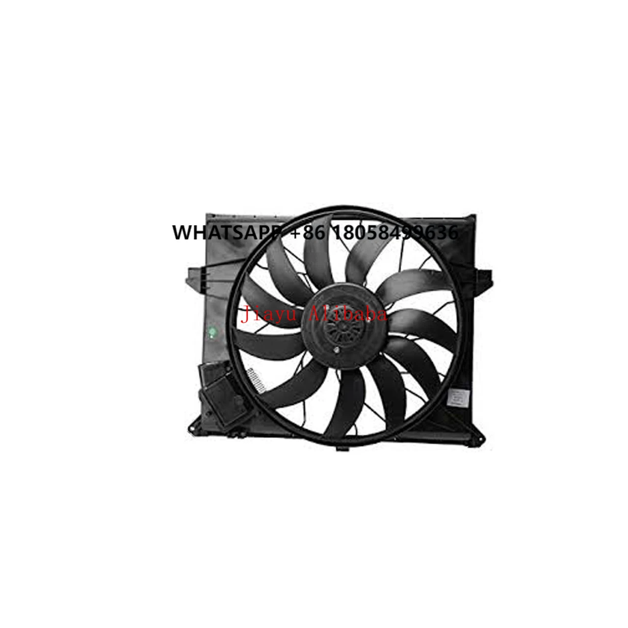 

W251 W164 GLK Condenser Radiator Engine Cooling Fan A1645000093 1645000093 for Mercedes Benz