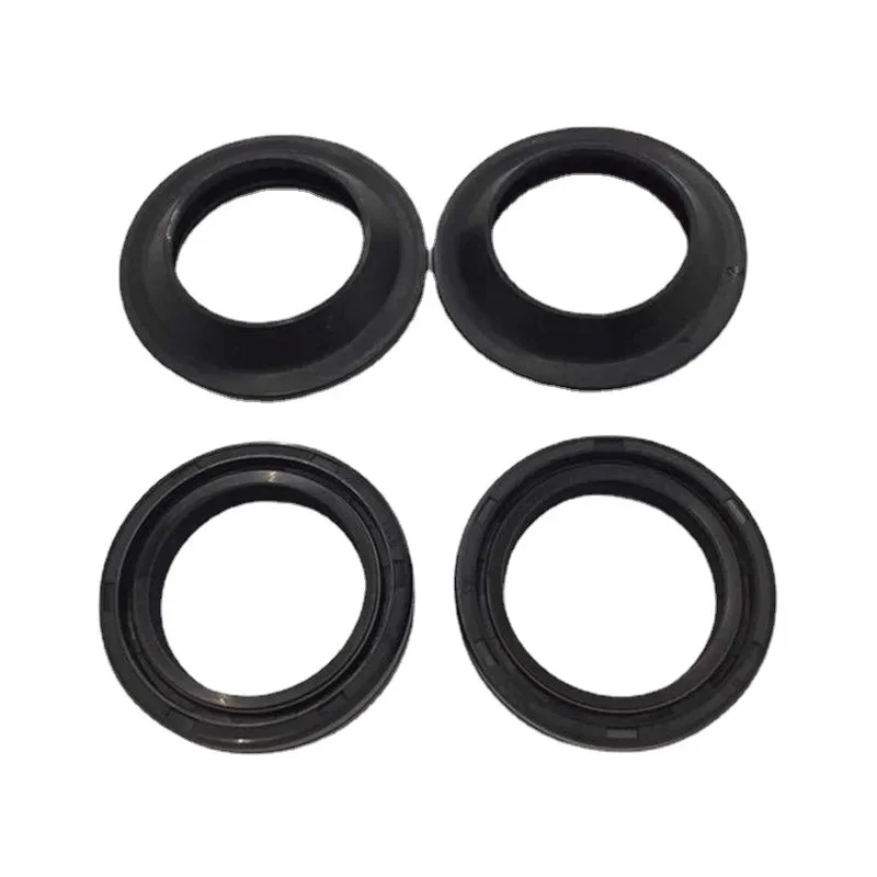 2pcs for Suitable for WY125 Jialing CBT125 Little Princess GCC Joy WH100 Front Shock Absorption Oil Seal Dust Cover 32X43-30x40