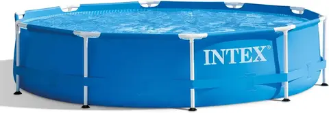 10ft x 30in metal frame pool set