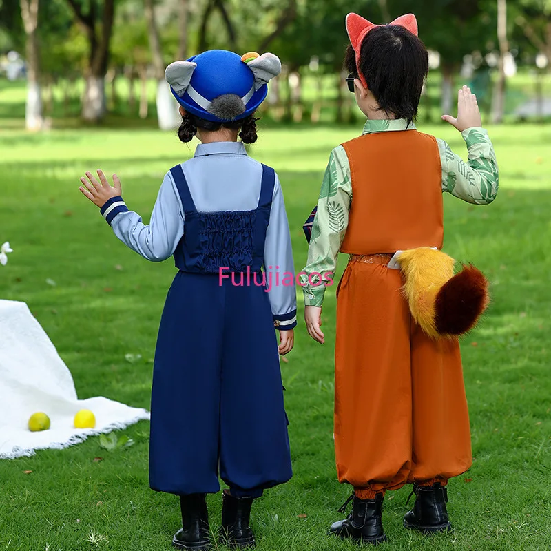 Judy Nick Fox Performance Costume Autumn Rabbit Officer cosplay costume