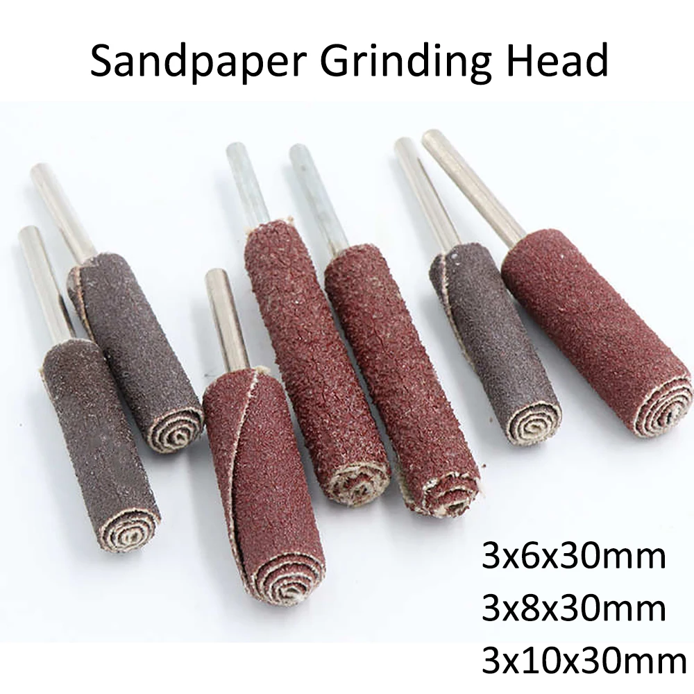 

Sandpaper With Steel Shank Polishing Grinding Sand Paper 3mm Shank Practical Drill Accessories High Quality Sanding Rotary Tools