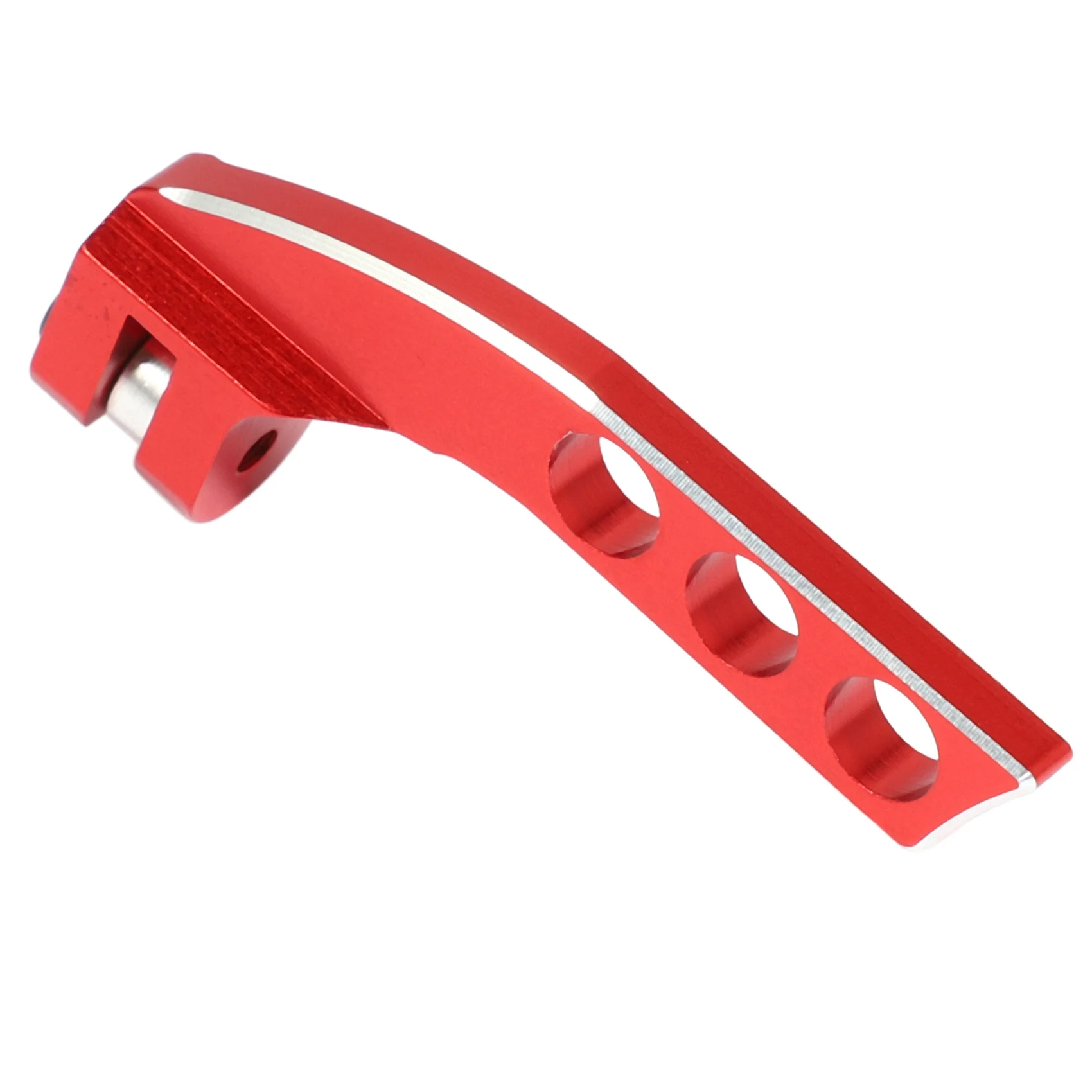 Metalen 4-Holes Zender Nekband Balancer Versteller Voor Futaba Radiolink Frsky X9d Rc Afstandsbediening, Rood Horizontaal