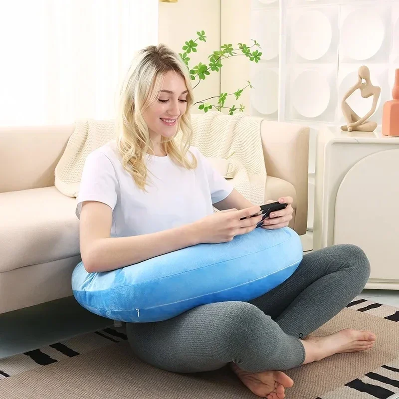 

Multi-functional U-shaped Surround Waist Pillow Ergonomic Sleeping Pillow Office Nap Face Down Pillow Headrest Hand Support
