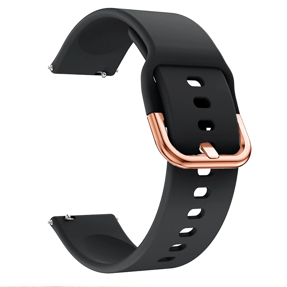 18mm 20mm Silicone Smart Watch Strap Wristband For Garmin Venu 3S 2S Forerunner 165 55 Vivoactive 5 3 Bracelet Watchband