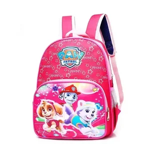 Paw patrol anime figure chase school bag for children, cute cartoon backpacks, large capacity travel bag, birthday gift for boys and girls 10 Main Sales Tower Canine Patrol - №2