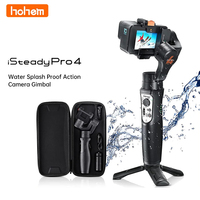 Hohem ISteady Pro 4 Selfie Gimbal for GoPro 11/10/9/8/7/6/5 DJI OSMO Insta360 One R Action Camera 3-Axis Handheld Stabilizer