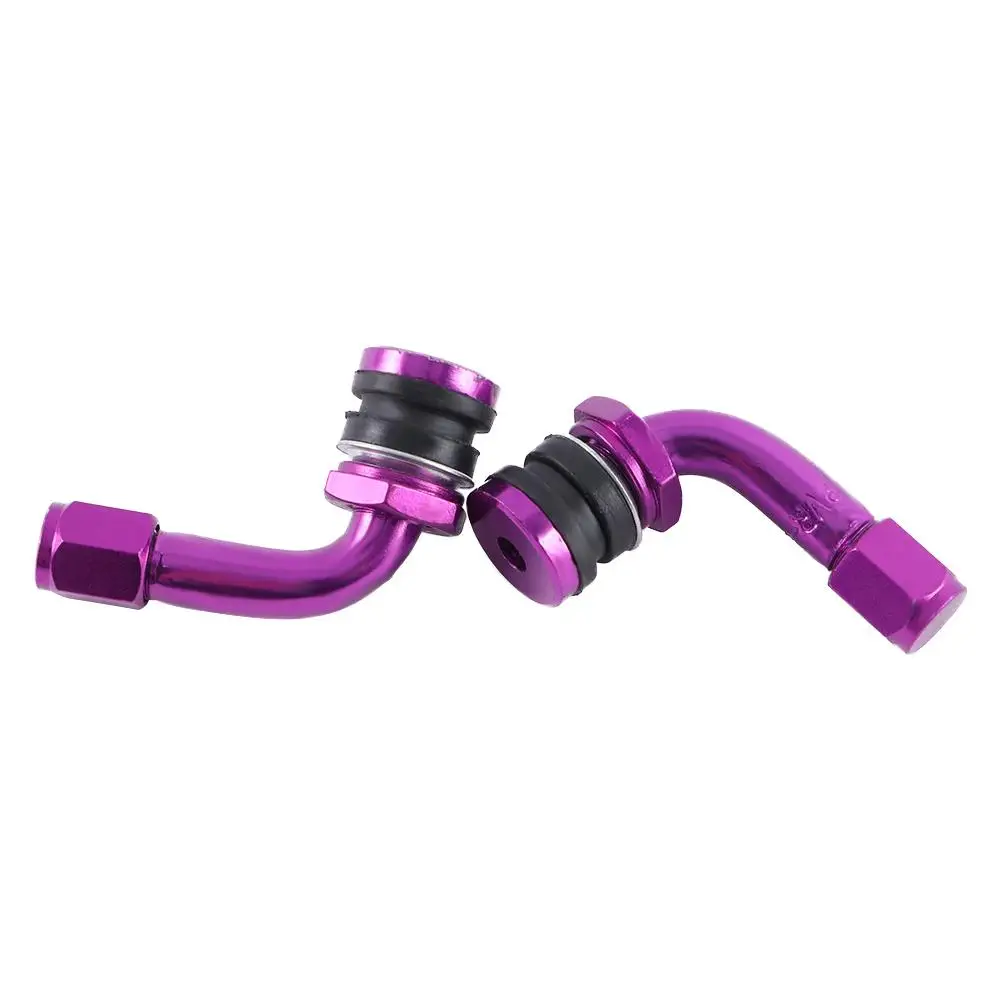 

Tire Valve Stems Tubeless Valve Aluminum Alloy For Rim CNC Motorcycle Rim Motorcycle Valve Stem 90 Degree Valves Stem Cap