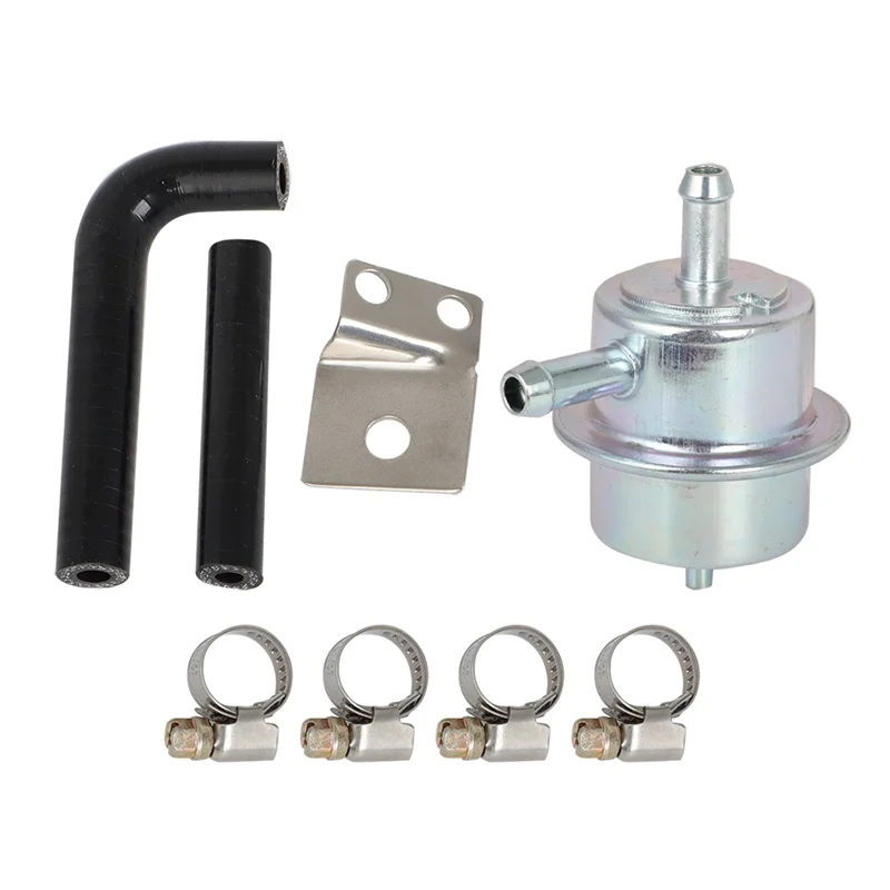 Para 1979-1983 Nissan / Datsun 280ZX S130 Regulador de presión de combustible de repuesto con soporte de manguera