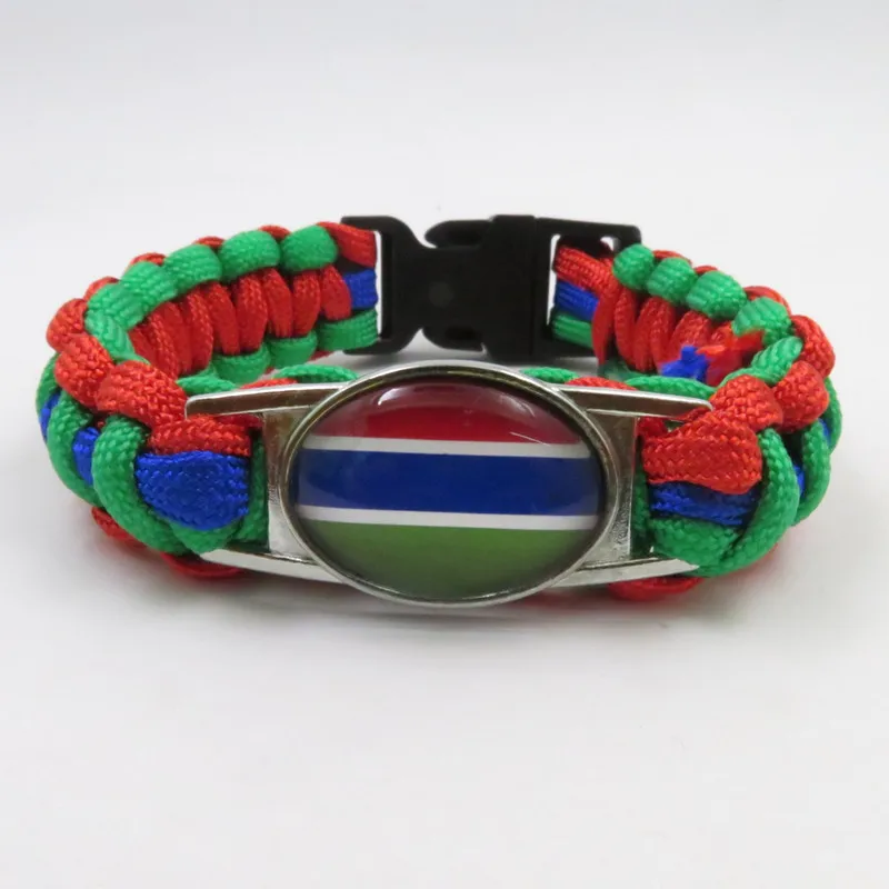 Love Gambia Bracelet Fashion Gambia Women And Men Wrap Bracelets Friendship Gift