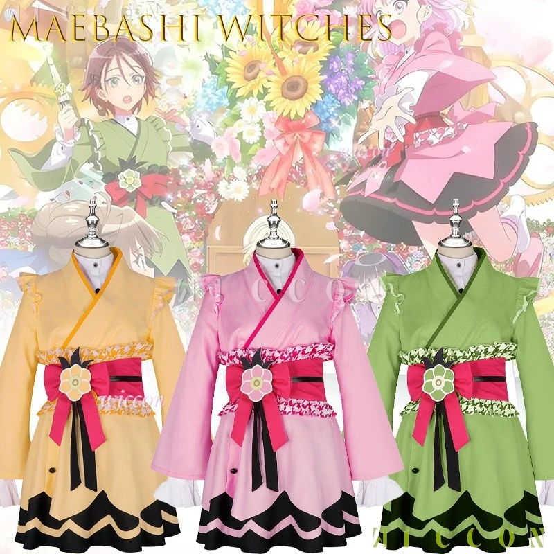 

Костюм на Хэллоуин Disfraz ‌ ‌ ‌ ‌ ‌ ‌ ‌ ‌ ‌ MaebWitches ashi Kitahara Kyoka Mitta Choko аниме косплей костюм женский наряд производительность