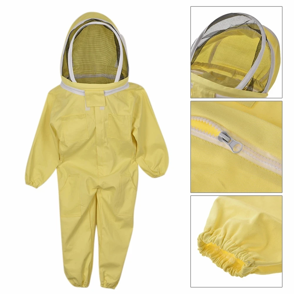 Apiculture Children Anti-bee Suit Breathable Suit for Kids Beekeeping Practice Kid Beekeeping Clothing Beekeeping Tools