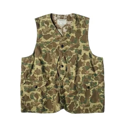 Bronson Duck Hunter Camo Assault Vest Mens Military Camouflage Tactical Waistcoat