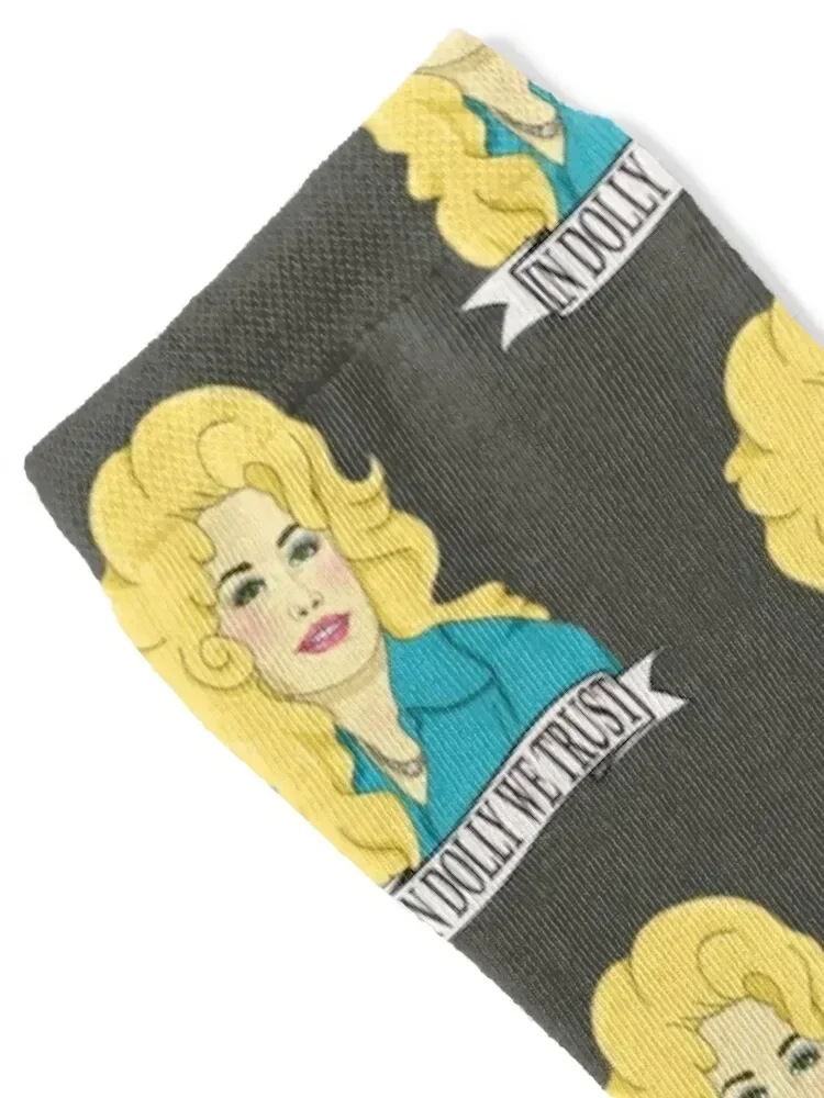 We trust in Dolly Socks aesthetic winter Socks For Women Men's