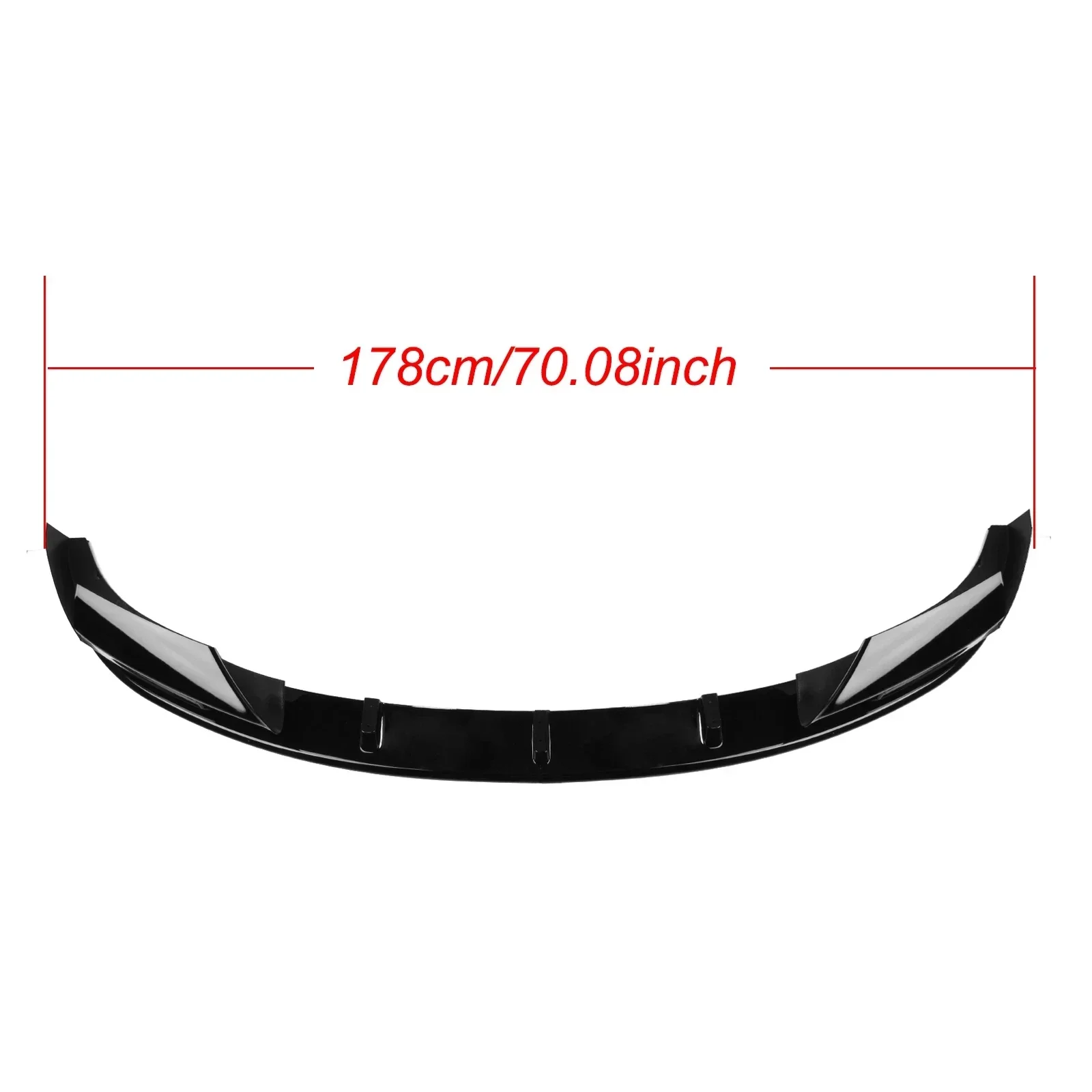 A Set Car Front Bumper Spoiler Lip For BMW F10 M5 2012-2016 Lower Air Vent Corner Spat Side Splitter Cover Guard