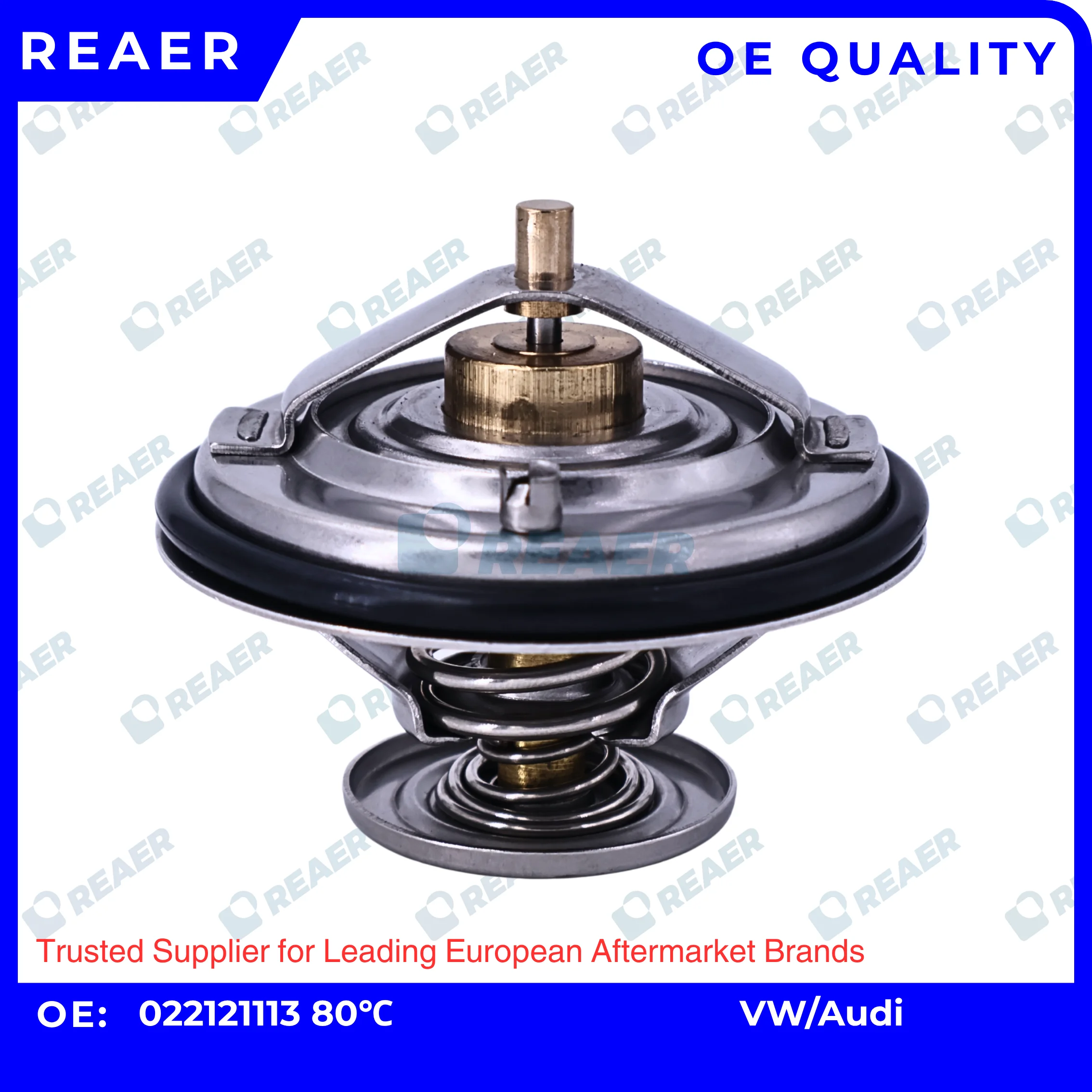 

Thermostat 022121113 075121113D 077121113C 80℃ For VW/Audi – REAER Manufacturing & Quality Assurance