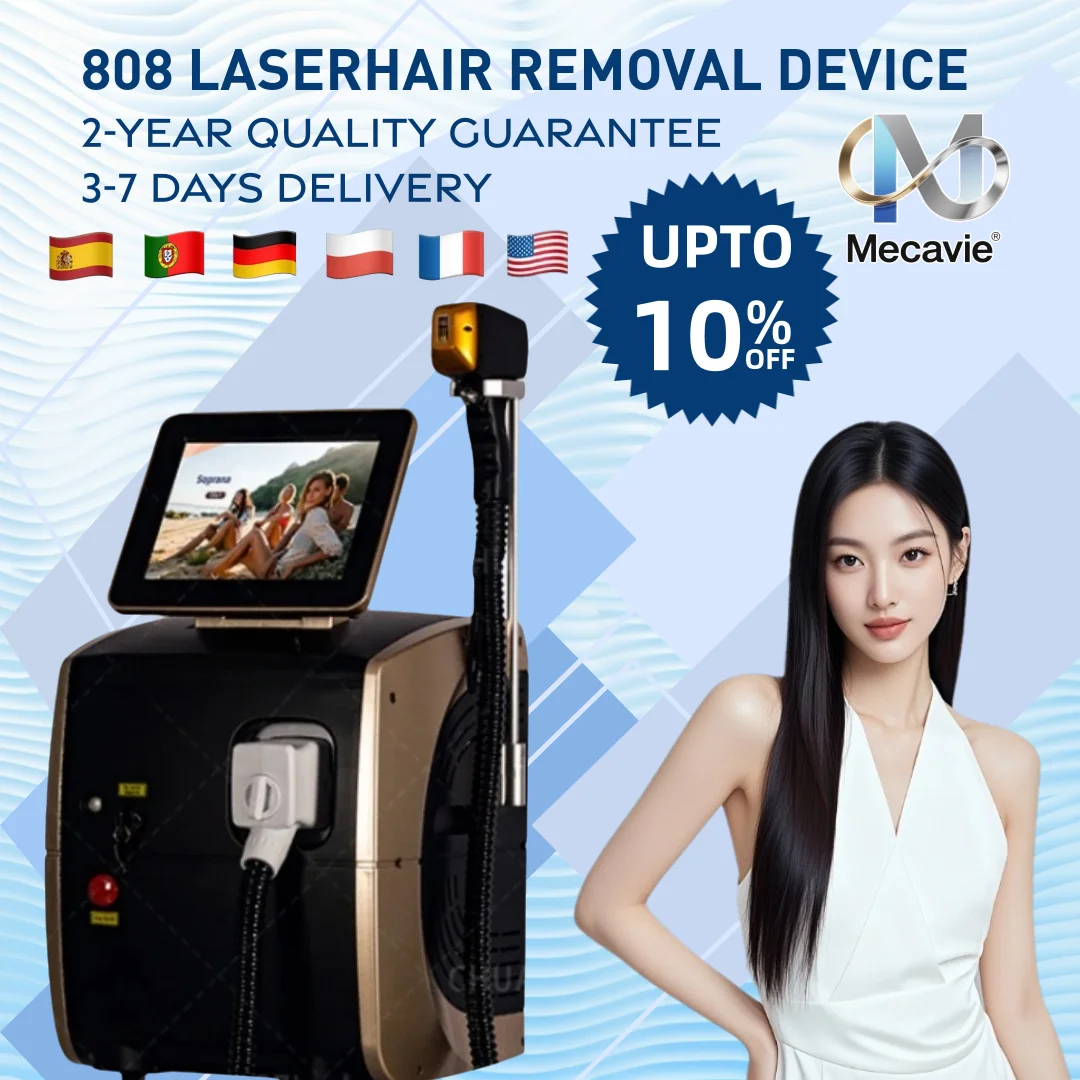 2025 Upgraded 4-Wave 4000W Laser Hair Removal Device 808/755/940/1064nm Diode Cooling for Permanent Hair Removal in Beauty