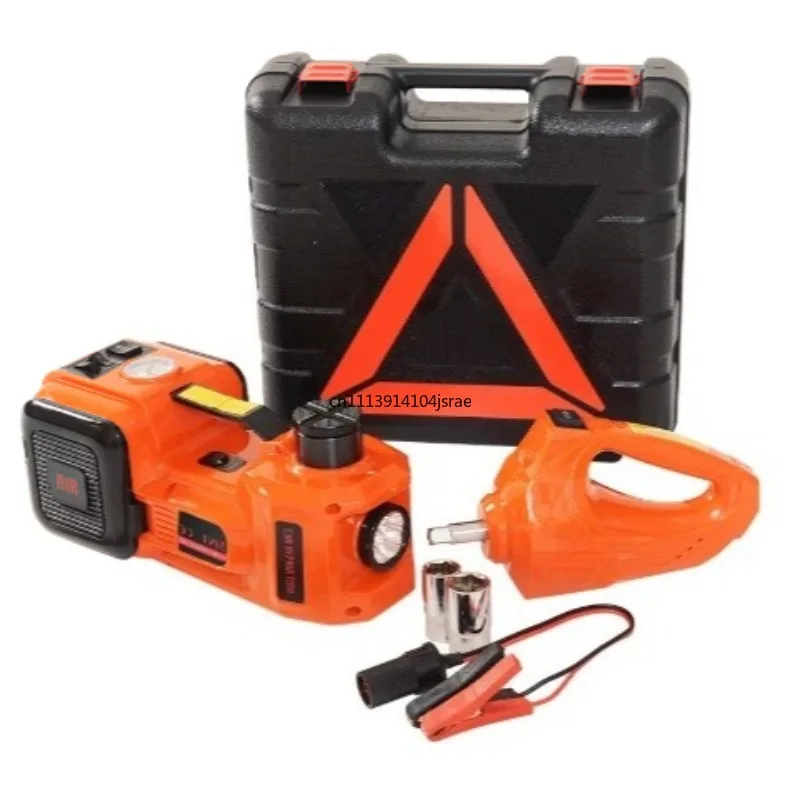 12V Multifunctional Electric Hydraulic Jack Air Inflator Electric Wrench Household Car Tyre Replacement Repair Tool
