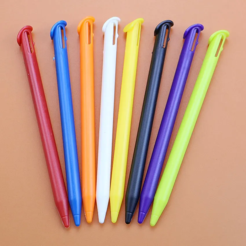 ChengHaoRan 5pcs Metal Telescopic Stylus Multi-Color Plastic Stylus Touch Screen Pen For New 3DS LL XL Portable Pencil Touchpen