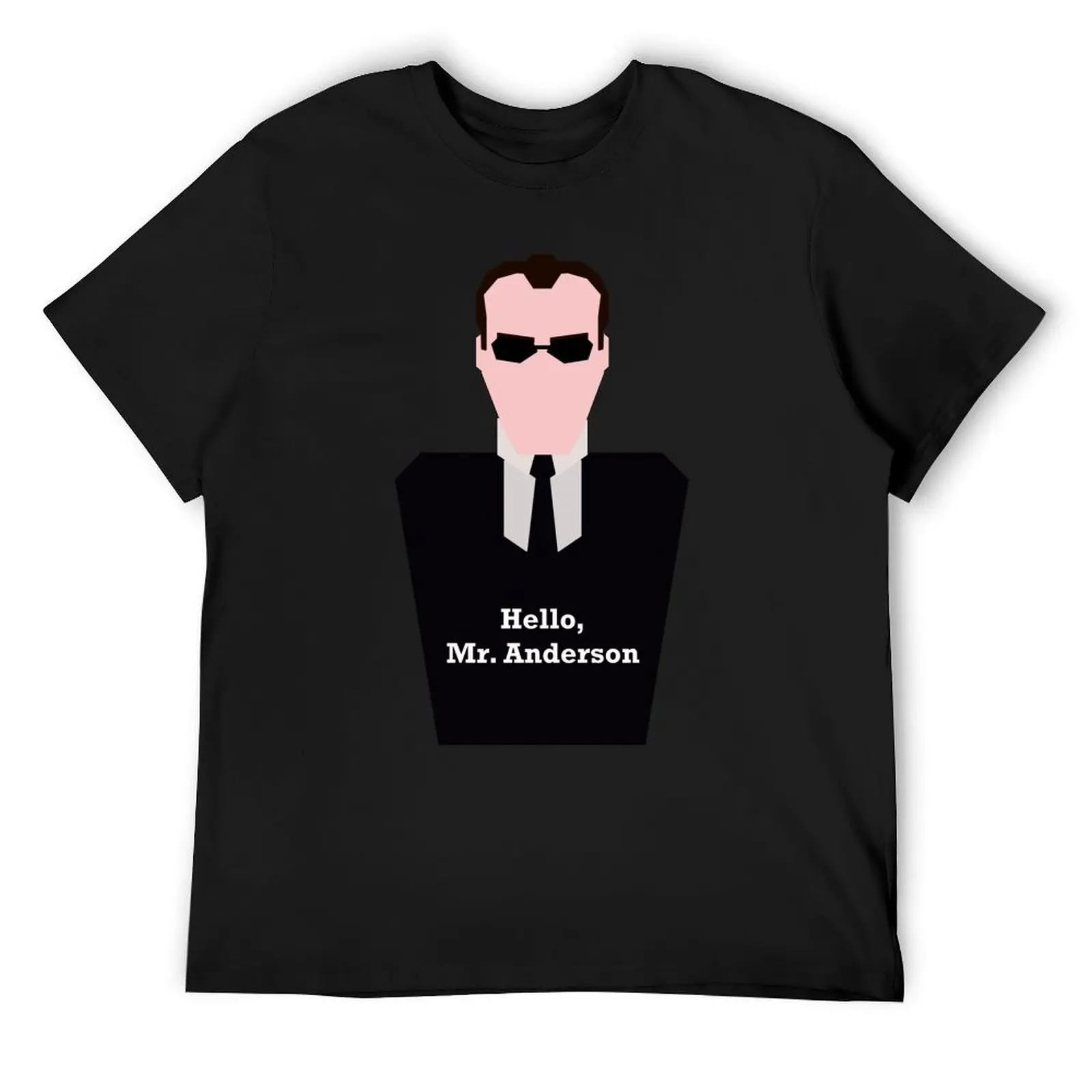 Agent Smith T-Shirt cute tops vintage summer clothes graphics slim fit t shirts for men