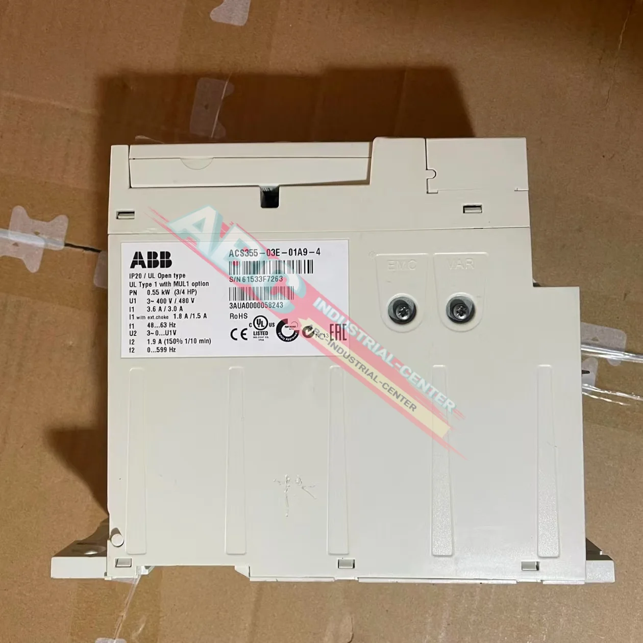 Novo ACS355-03E-03A5-2 ACS355-03E-04A1-4 VFD